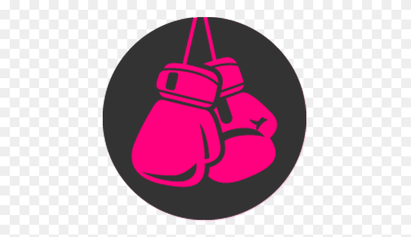425x425 Boxing Gloves Clipart Pink - Pink Boxing Gloves Clipart