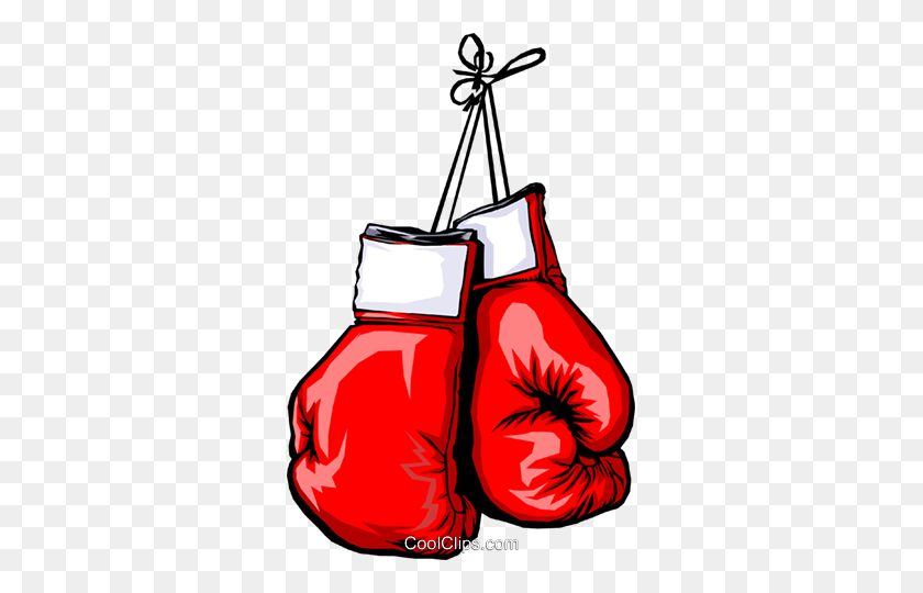 317x480 Boxing Gloves Royalty Free Vector Clip Art Illustration - Boxing Clipart