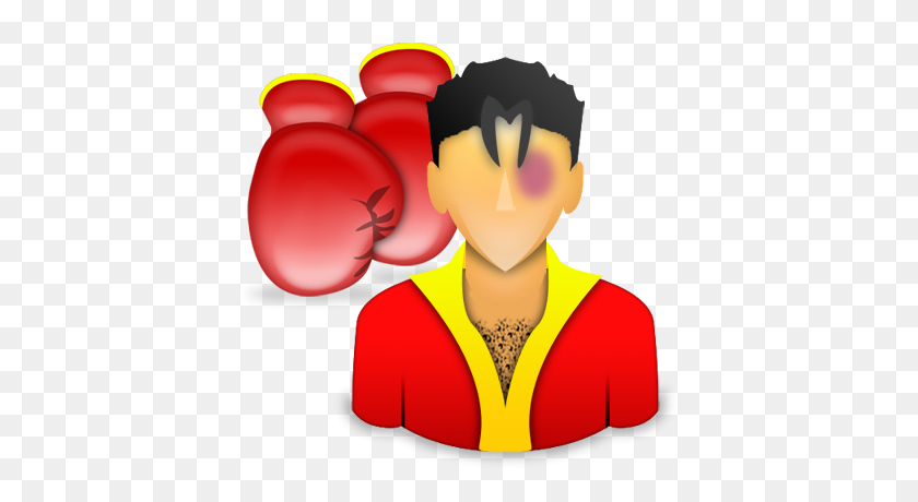 400x400 Boxing Icons - Boxer PNG