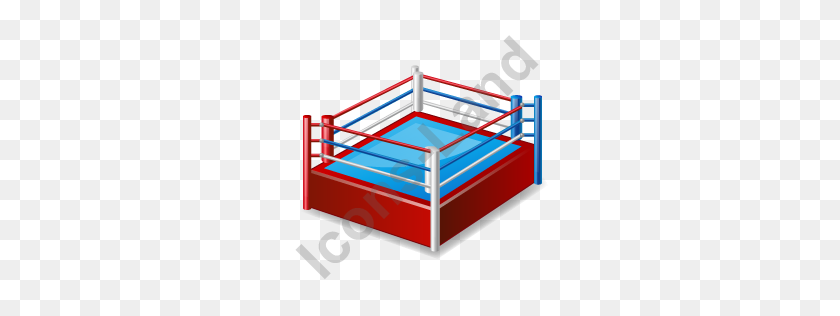 256x256 Boxing Ring Icon, Pngico Icons - Boxing Ring PNG