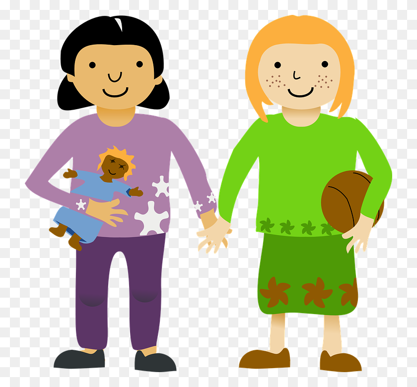 740x720 Boy And Girl Cartoon Clipart Gallery Images - Classic Pooh Clipart