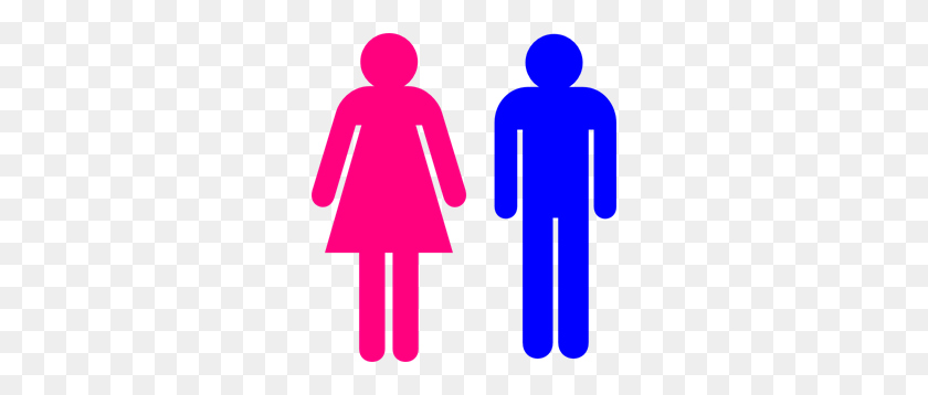 276x298 Boy And Girl Stick Figure - Stick Person PNG