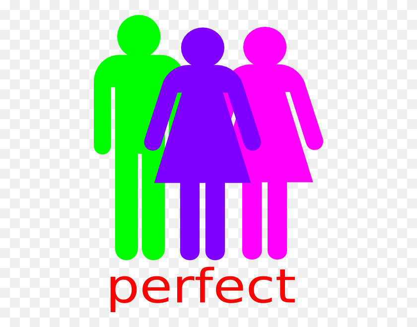 462x599 Boy And Girls Stick Figure - Its A Girl Clipart Free