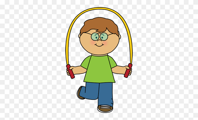 286x450 Boy Clipart Jumping Rope - Boy Clipart Images