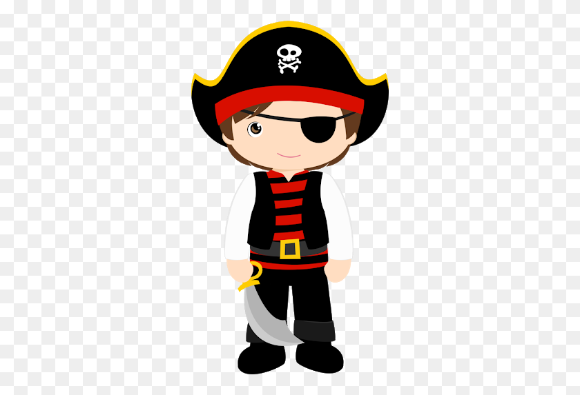 286x513 Boy Costumes, Pirates - Cute Pirate Clipart