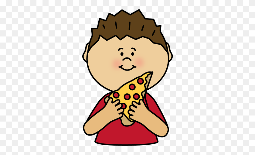 298x450 Niño Comiendo Pizza Clipart Clipart Image - About Me Clipart