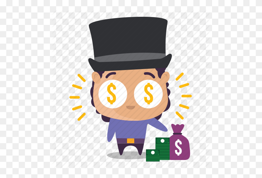 512x512 Boy, Emoji, Money, Rich Icon - Money Emoji PNG