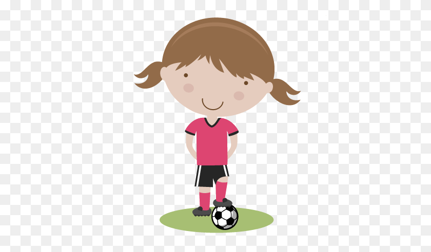 432x432 Boy Girl Soccer Clipart Collection - Girl Soccer Player Clipart