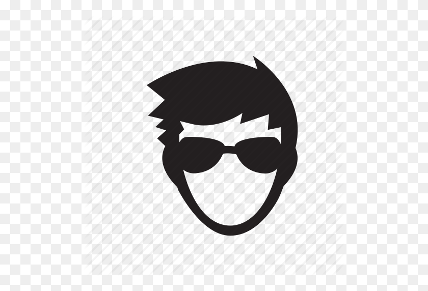512x512 Boy, Guy, Male, Man, Outdoor, Portrait, Sunglasses Icon - Male Icon PNG
