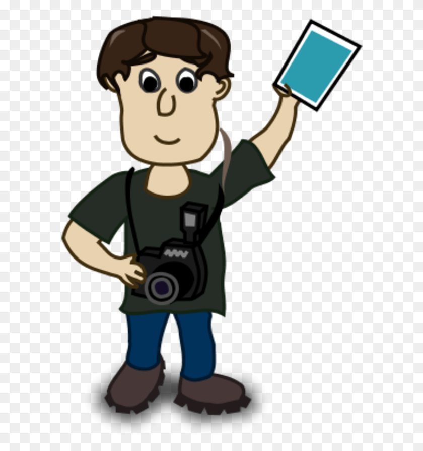 600x835 Boy Photographer - Angry Man PNG