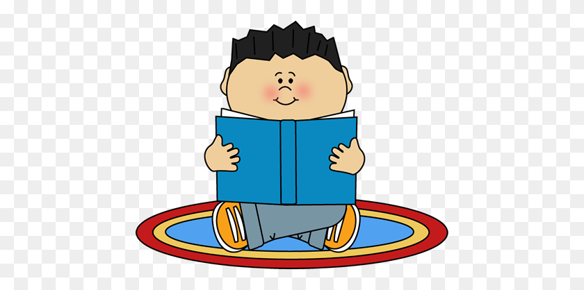 450x358 Boy Reading Cliparts Free Download Clip Art - Parent And Child Reading Clipart