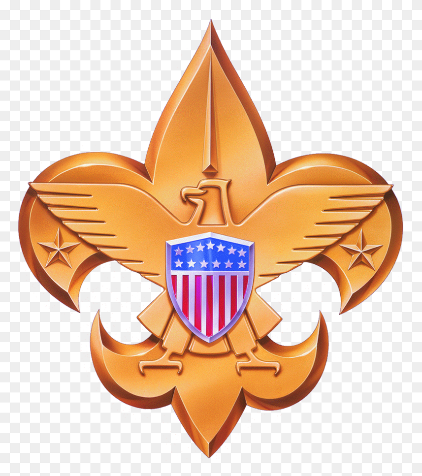 792x900 Boy Scout Emblem Clipart - Logotipo De Boy Scout Png