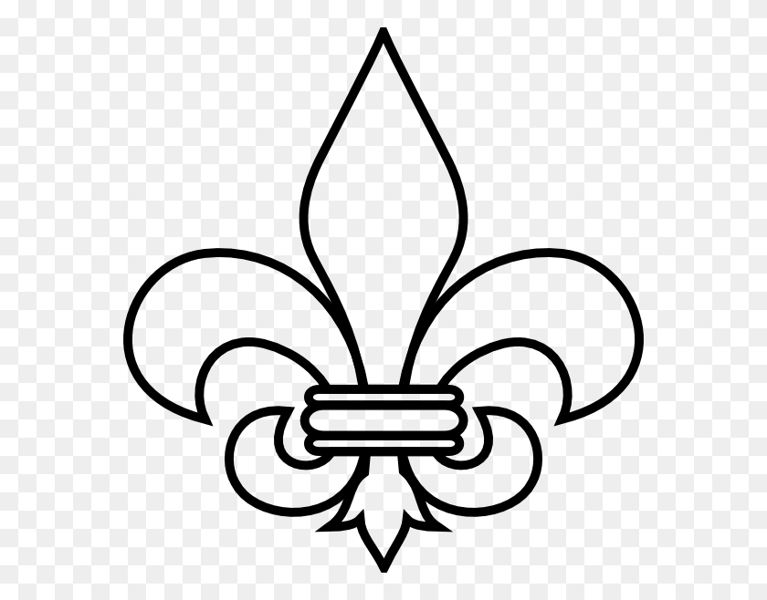 570x598 Boy Scouts Clipart Fleur - Boy Scout Clip Art Free