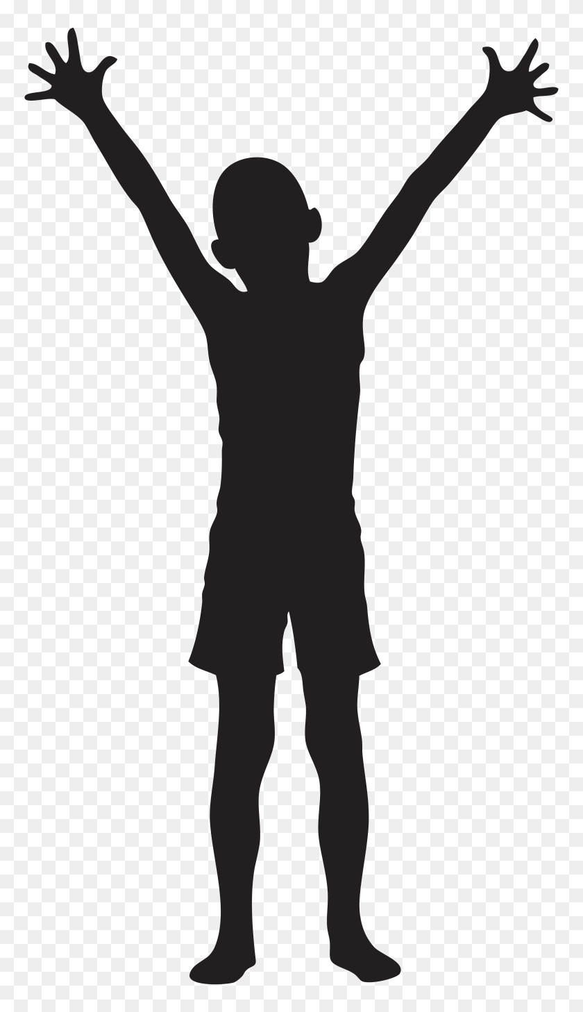 4463x8000 Boy Silhouette Png Clip Art - Silhouette PNG