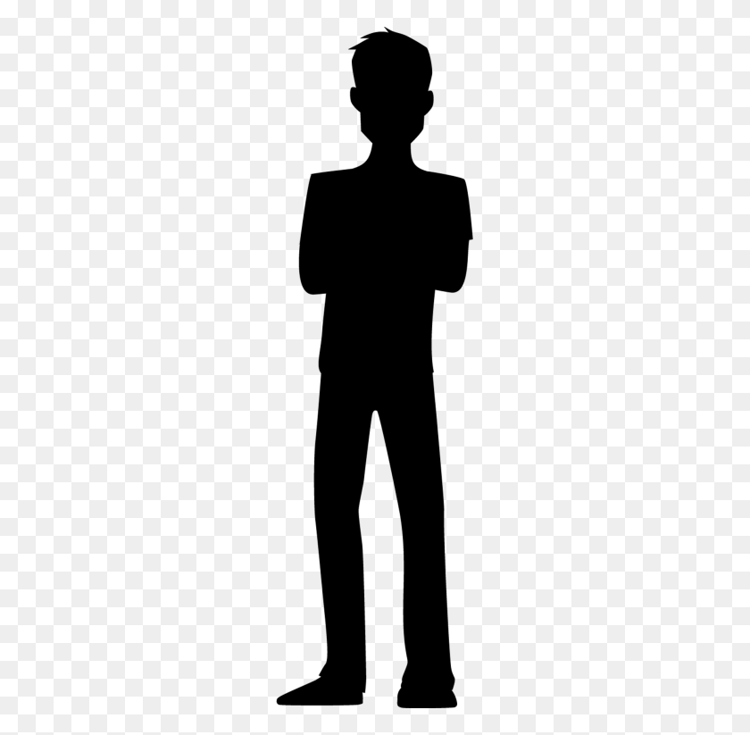 1890x1851 Boy Standing Silhouette Png Free Download - Black Man PNG