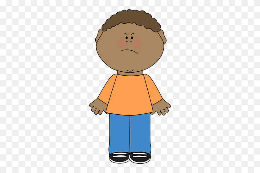 264x500 Boy Wearing Jeans Clipart - Jeans Clipart