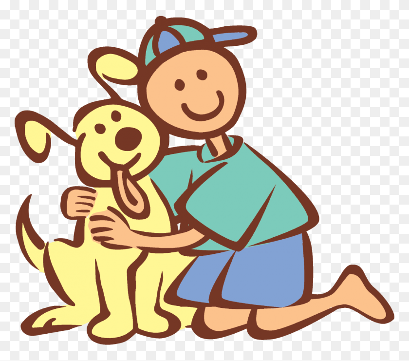 1144x1000 Boy With Dogs Clipart Image - Fetch Clipart