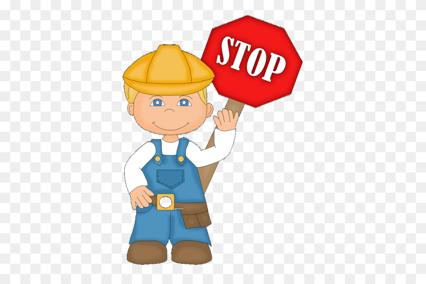 355x500 Boys Constructor Construction Workers Electricians Heart - Construction Worker Clipart