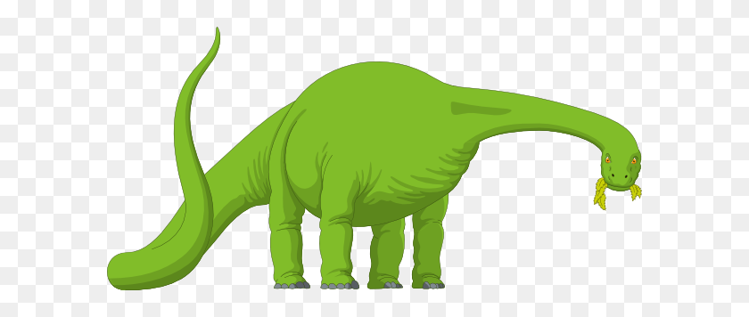 600x296 Brachiosaurus Comiendo Hojas Clipart - Comiendo Clipart Png