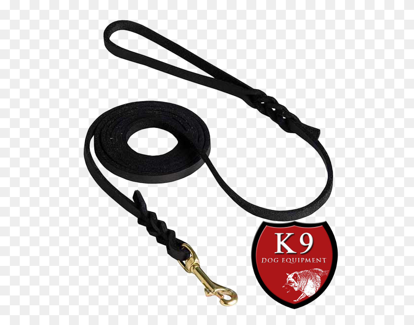 600x600 Braided Leather Show Dog Leash Leash For All Dog Breeds - Leash PNG