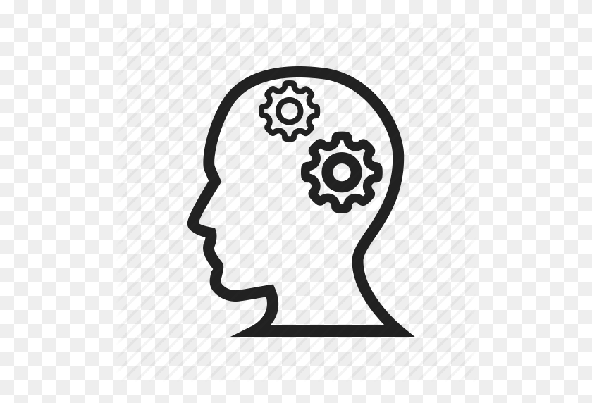 512x512 Мозг, Мозговой Штурм, Человек, Интернет, Знания, Ноутбук, Значок Навыков - Значок Мозга Png