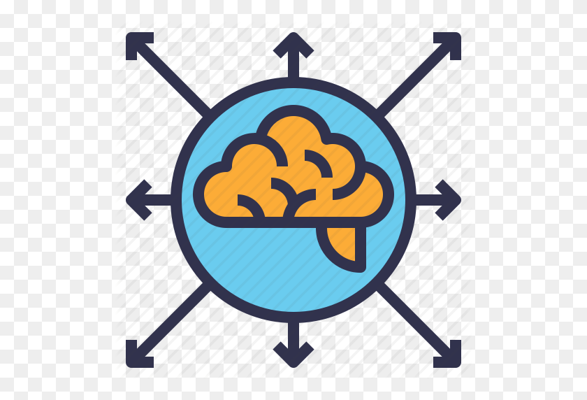 512x512 Brain, Experience, Learning, Motivation, Think, Trough Icon - Experience Icon PNG