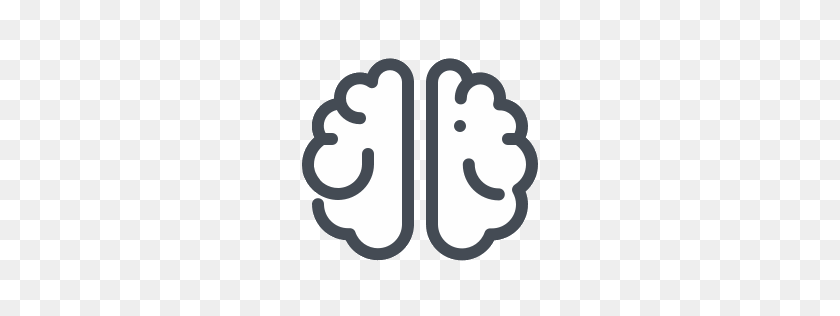 256x256 Brain Vector Image - Brain Icon PNG