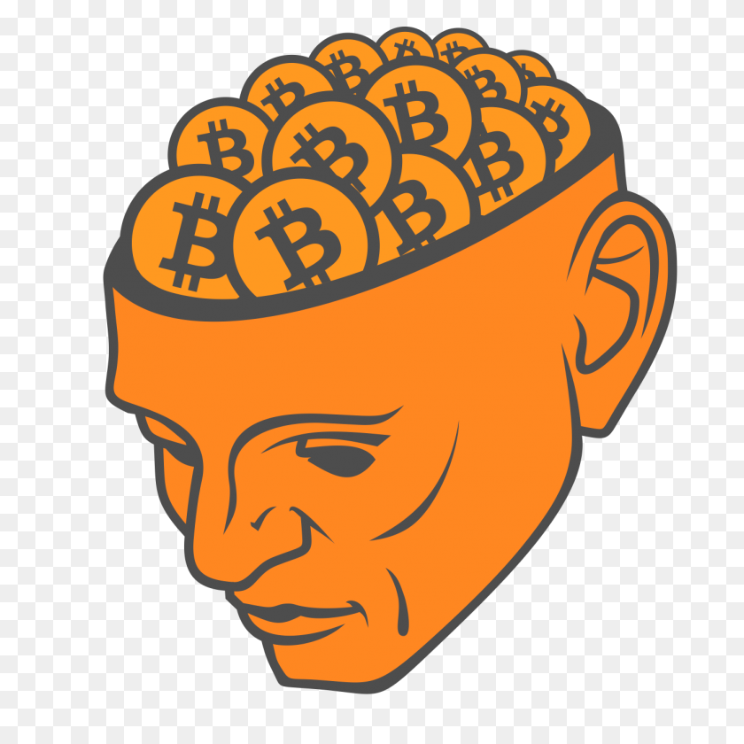 1293x1293 Brains Clipart Orange - Cartoon Brain Clipart
