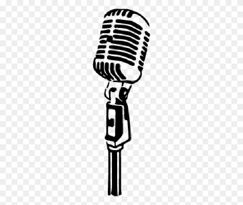 650x650 Brainstorming For Seniors Project - Microphone Silhouette PNG