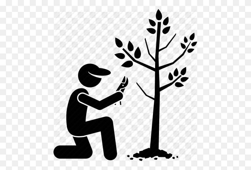 481x512 Branch, Cut, Cutting, Gardener, Growing, Tree, Trimming Icon - Tree Trimming Clip Art