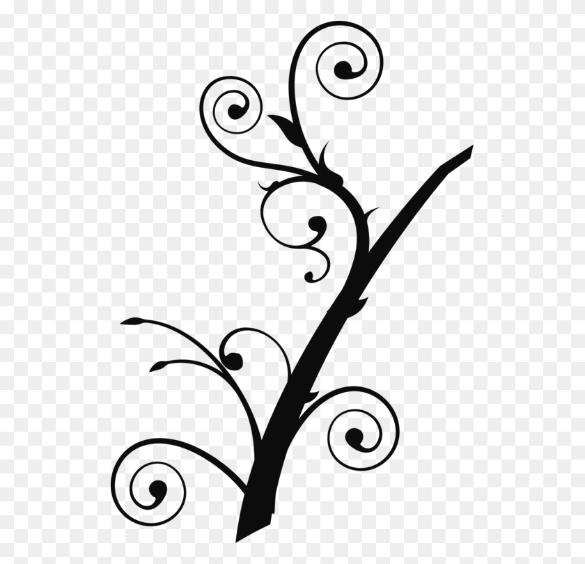 521x750 Branch Drawing Tree Silhouette Computer Icons - Tree Silhouette Clip Art