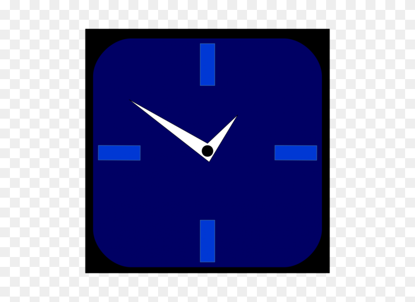 1061x750 Brand Line Angle Clock - Reloj Clipart