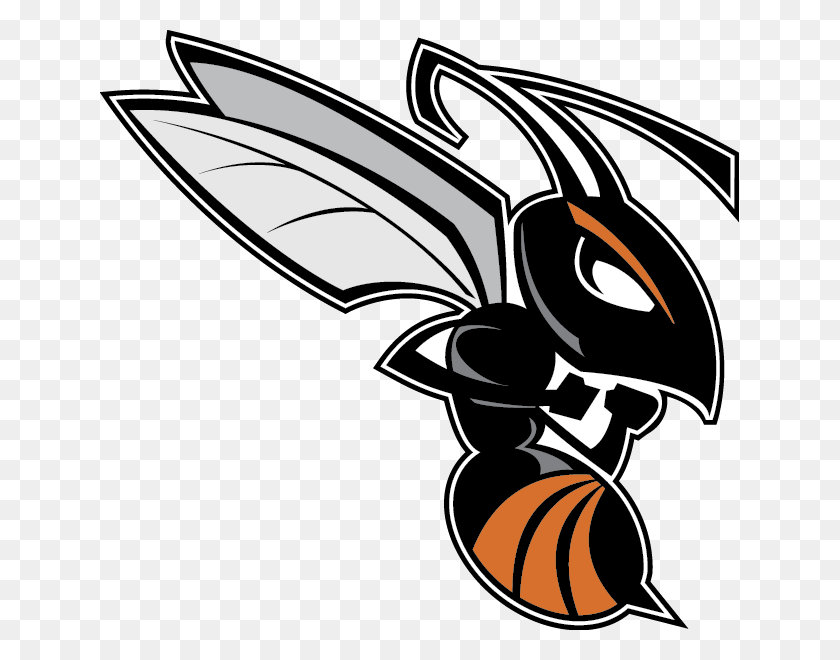 639x600 Логотип Brandk Hornet Только В Каламазу - Клипарт Hornet Черно-Белый