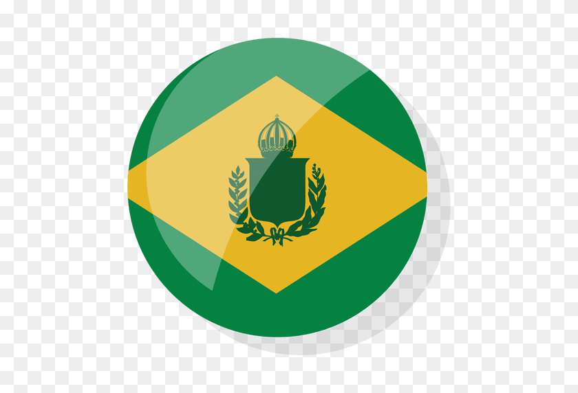 512x512 Bandera De Brasil De Fútbol - Bandera De Brasil Png