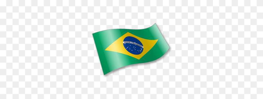 256x256 Brazil Flag Icon Vista Flags Iconset Icons Land - Brazil Flag PNG
