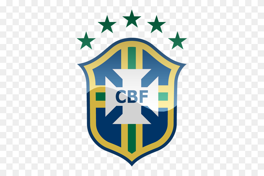 500x500 Brazil Football Logo Png - Brazil PNG