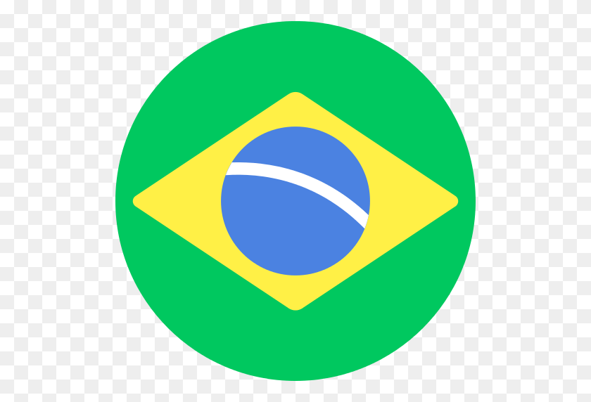 512x512 Значок Бразилия Png - Бразилия Png