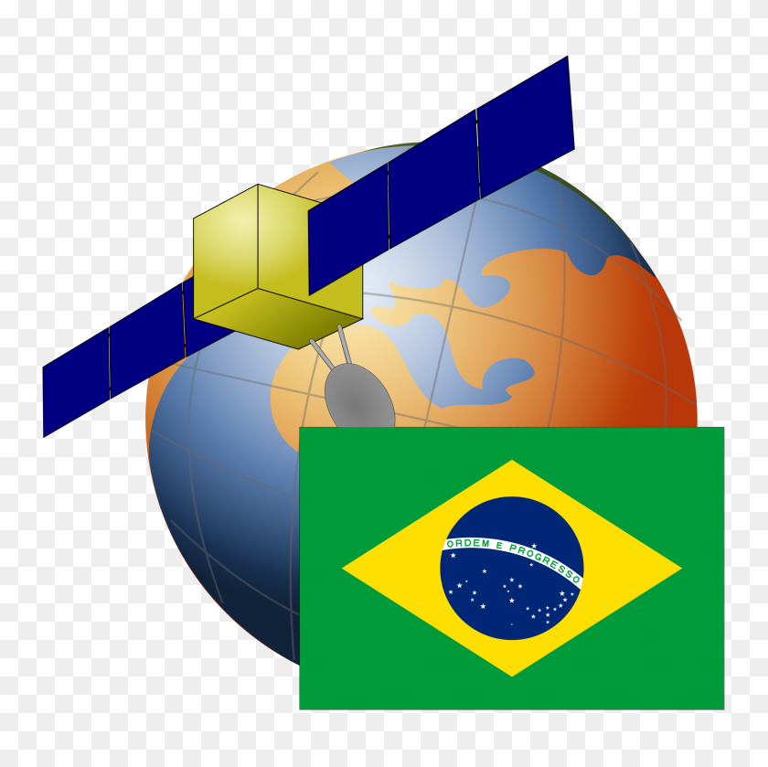 2000x2000 Спутник Бразилии - Спутник Клипарт