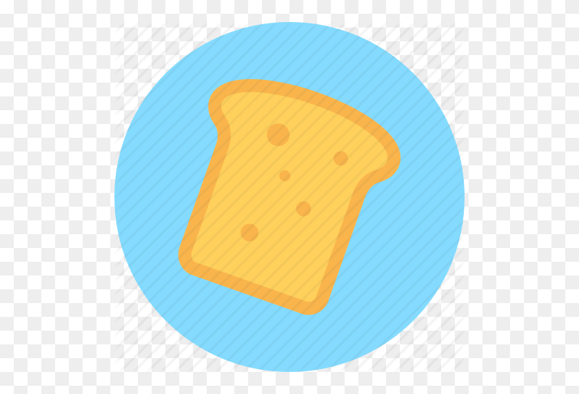 512x512 Bread, Bread Slice, Bread Toast, Breakfast, Toast Icon - Bread Slice PNG