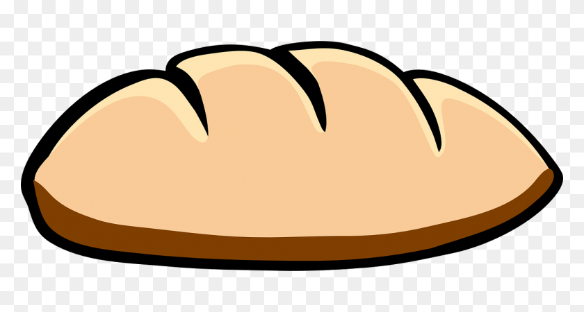1280x640 Bread Bun Brown Bakery Food Transparent Image Bread - Bun In The Oven Clipart