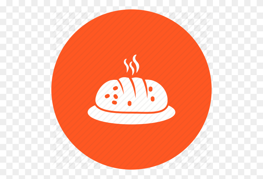 512x512 Bread, Food, Grilled, Hot, Ketchup, Mustard, Sausage Icon - Baking Powder Clipart