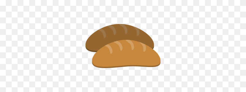 256x256 Bread Icon Myiconfinder - Loaf Of Bread PNG