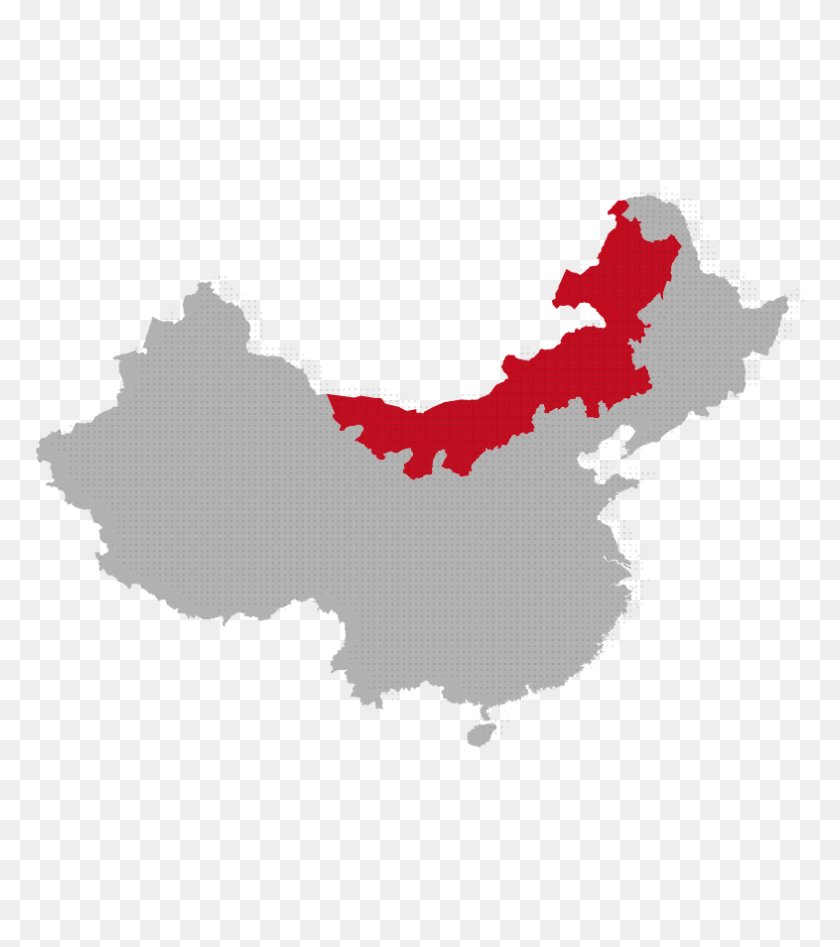 786x894 Divisas - Mapa De China Png