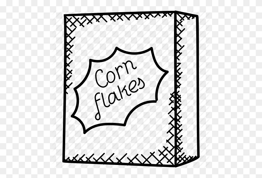 512x512 Breakfast, Cereal Box, Corn Flakes, Food, Healthy Diet Icon - Cereal Box PNG