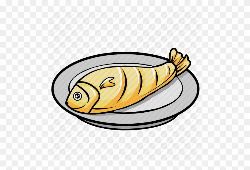 512x512 Breakfast, Fish, Food, Healthy, Lunch Icon - Fish Food Clipart