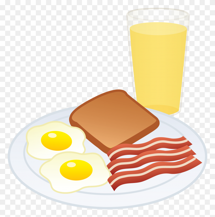 5350x5406 Breakfast Food Cliparts - Free Clip Art Breakfast