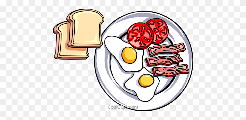 480x351 Breakfast Royalty Free Vector Clip Art Illustration - Breakfast Pictures Clip Art