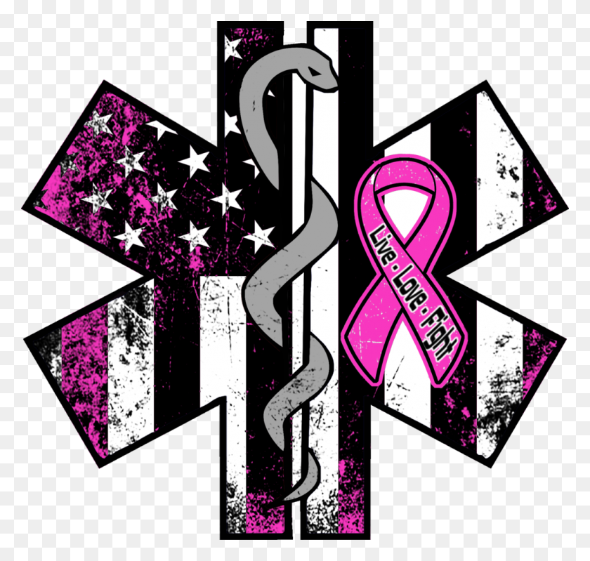 1024x971 Breast Cancer Awareness American Responder Designs - Breast Cancer Awareness PNG