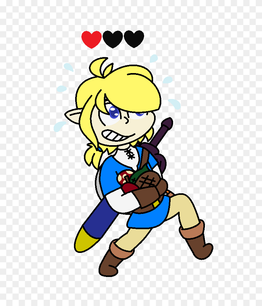 672x920 Breath Of The Wild In A Nutshell - Shortness Of Breath Clipart