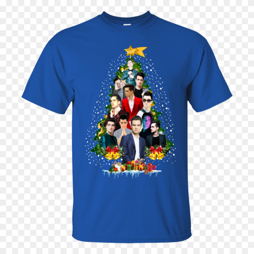 1024x1024 Brendon Urie Árbol De Navidad Camiseta - Brendon Urie Png